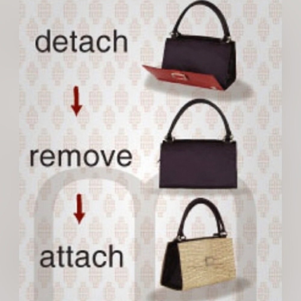 Miche “Tess” Petite Shell. Textured leopard print & zippered exterior pocket. - Picture 6 of 6